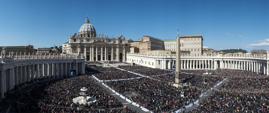 Audience pro hnutí CL u papeže Františka dne 7. března 2015