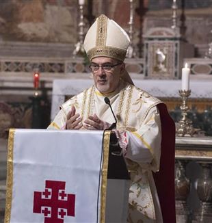 Kardinál Pierbattista Pizzaballa, jeruzalémský patriarcha latiníků (foto Ansa/Vatican Media)