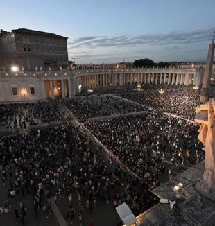 Náměstí svatého Petra (©Ansa/Alessandro Di Meo)